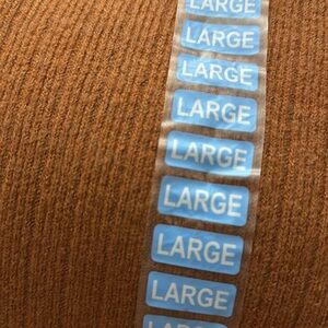 DKNY WOMENS CASHMERE BLEND JOGGER PANTS LARGE TOFFEE NEW NWT MSRP $129